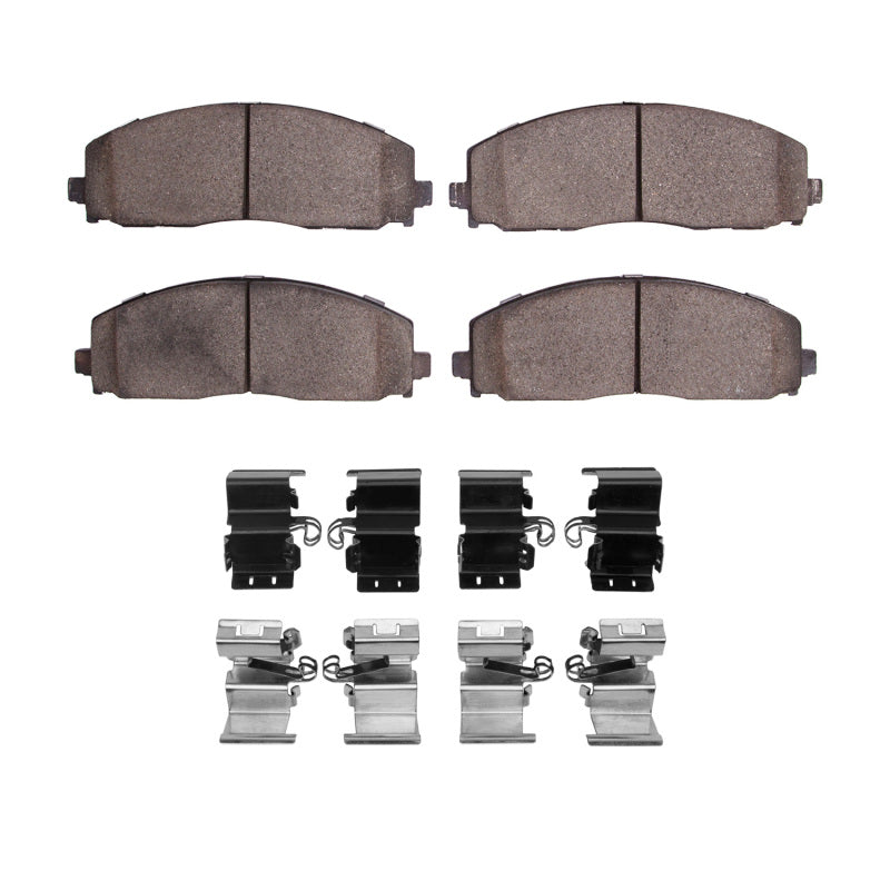 R1 2012-2025 Chrysler Town & Country Front Performance Off-Road/Tow Brake Pads & Hardware Kit (2400-1589-01)
