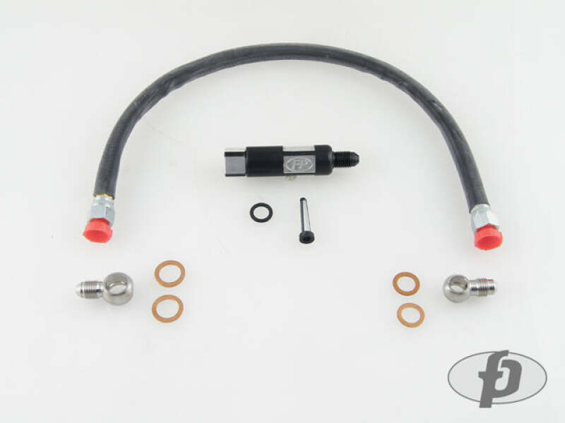 Forced Performance Mitsubishi Evo X Oil Supply Line w/Inline Filter Journal Bearing (3055070)