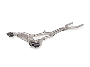 Akrapovic Evolution Line Titanium Exhaust System for 2021 BMW M8 / M8 Competition (F93) with Carbon Tips