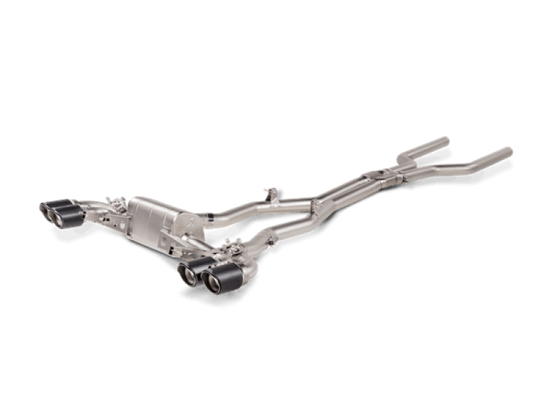 Akrapovic Evolution Line Titanium Exhaust System for 2021 BMW M8 / M8 Competition (F93) with Carbon Tips
