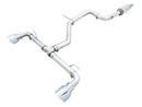 AWE Tuning 2022 VW GTI MK8 Track Edition Exhaust - Chrome Silver Tips