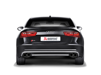 Akrapovic Evolution Line Titanium Cat Back Exhaust System for 2013-2017 Audi S6 and S7 Models