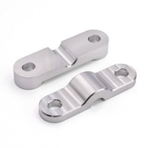 BLOX Racing 2-Piece Billet Aluminum Solid Shifter Bushing for Honda Civic, CRX, and Acura Integra