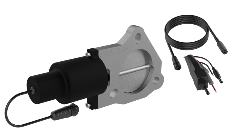 QTP 3in Bolt-On QTEC Electric Cutout Valve for Borla Exhausts - Single (QTEC30B)