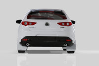 Rally Armor 19-25 Mazda3 Hatchback Black UR Mud Flap w/Dark Grey Logo