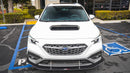 APR Peformance  Subaru WRX Carbon Fiber Wind Splitter w/ Rods 2022-2023