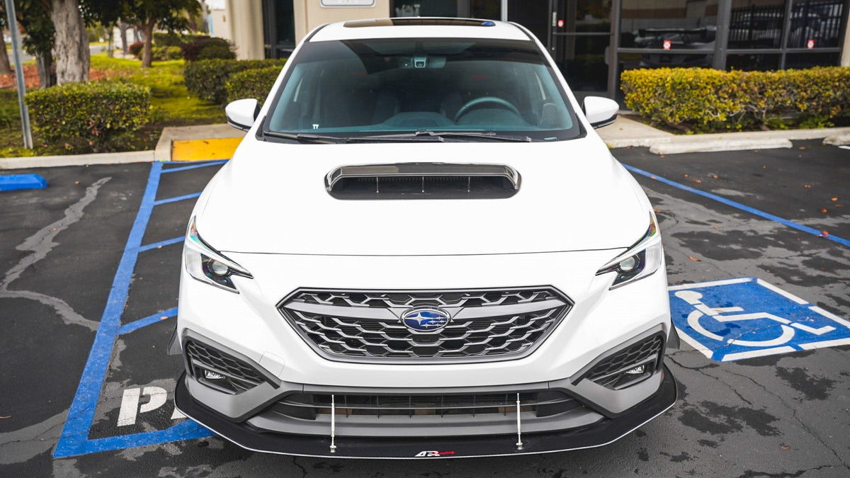 APR Peformance  Subaru WRX Carbon Fiber Wind Splitter w/ Rods 2022-2023