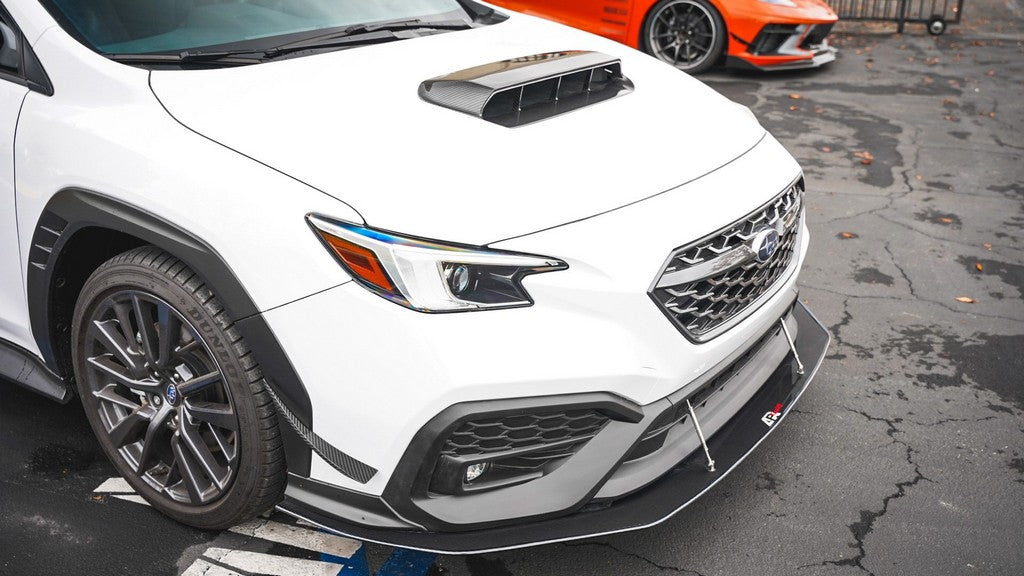 APR Peformance  Subaru WRX Carbon Fiber Front Bumper Canards 2022-2023
