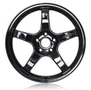 Gram Lights 57CR 17x9 +38 5x100 Glass Black Wheel
