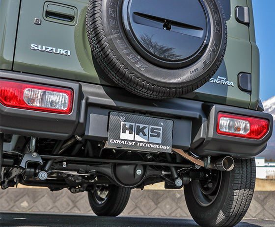 HKS Axle-Back Exhaust - Legal for 2018+ Suzuki Jimny | 31013-AS017