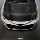 Seibon 2023+ Toyota GR Corolla OE-Style Carbon Fiber Hood - Gloss Finish (HD23TYGRCOR-OE)