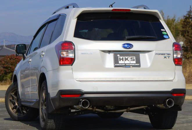 HKS LEGAMAX Premium Cat-Back Exhaust SJG for 2014-2018  SUBARU FORESTER 2.0 XT FA20T/C | 31021-AF023
