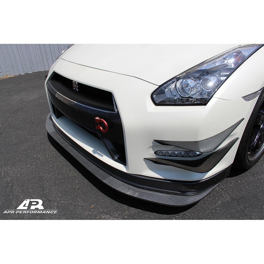 APR Peformance  Nissan GTR R35 Front Bumper Canards 2012-2016