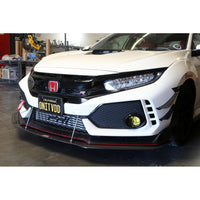 APR Peformance  Honda FK8 Civic Type R Front Bumper Canards 2017 - 2021