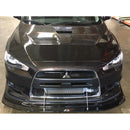 APR Mitsubishi Evolution X with APR Lip Front Wind Splitter 2008-2016