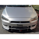APR Peformance  Mitsubishi Lancer GTS Front Wind Splitter 2008-Up
