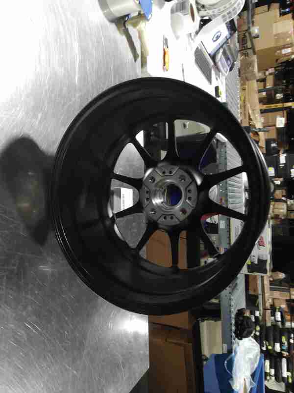 Konig Dekagram 16x8 4x108 ET40 Semi-Matte Black — Scratch & Dent