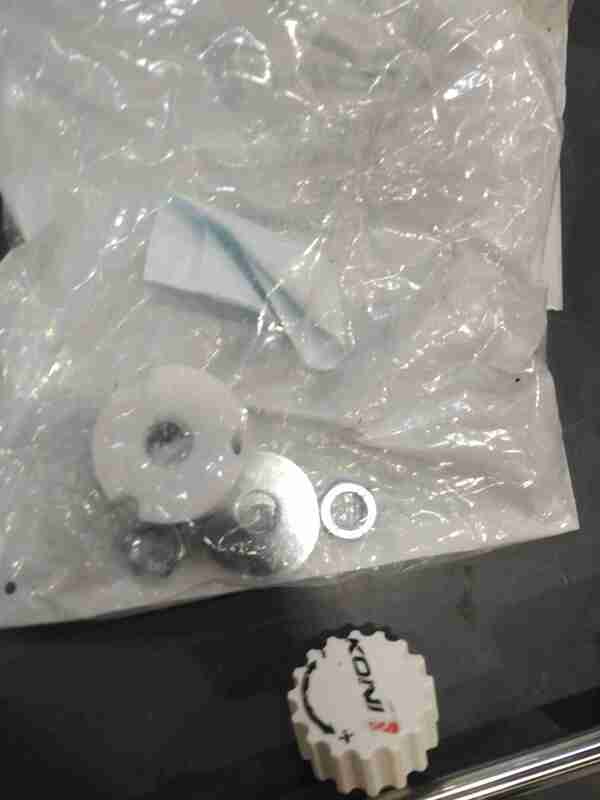 Koni Sport (Yellow) Shock 09-13 Acura TSX - Right Front (8041 1406RSPOR) — Incomplete: Missing components