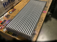 Koyo Universal Aluminum HyperCore Heat Exchanger (24in. X 10in. X 2.5in.) (CCS2410) — Scratch & Dent