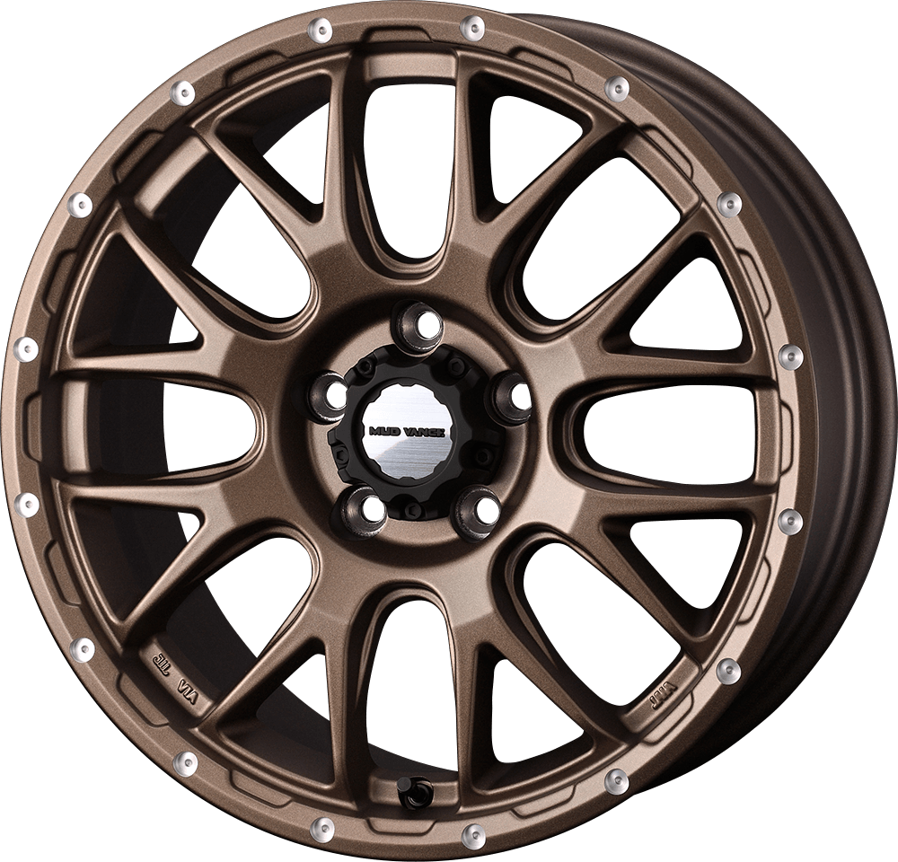 Weds Mud Vance 08 17x8" 6x139.7 +20 Matte Bronze Wheel