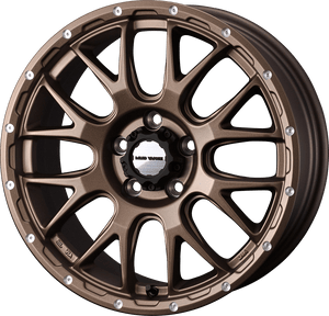 Weds Mud Vance 08 17x8" 6x139.7 +20 Matte Bronze Wheel