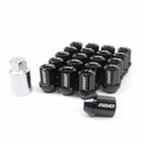 Rays Dura-Nut L32 Straight Type 12x1.25 Lug Nut Set 16 Lug 4 Lock Set - Black