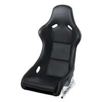 Asiento Recaro Pole Position ABE - Fibra de carbono/cuero negro