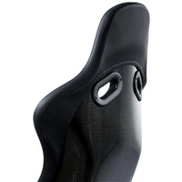 Asiento Recaro Pole Position ABE - Fibra de carbono/cuero negro