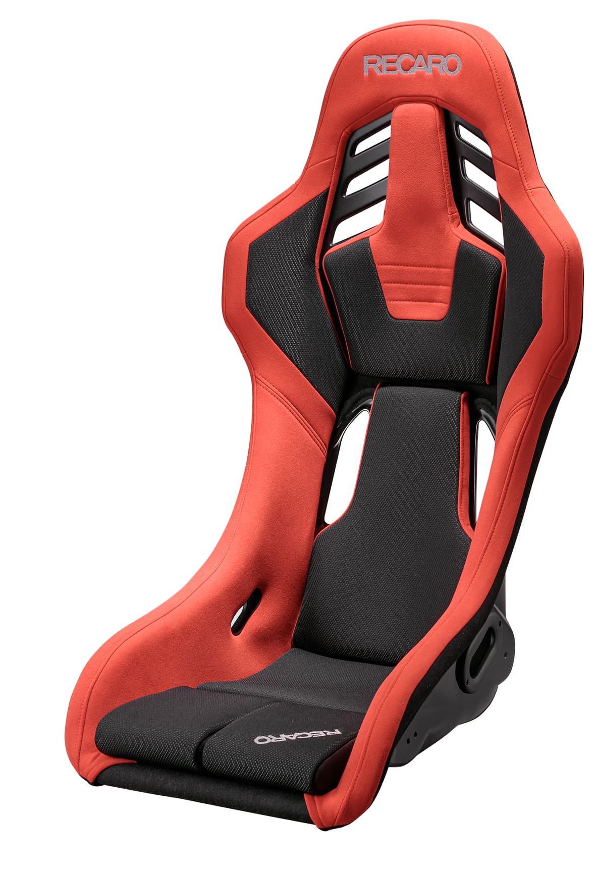 Recaro RSS BK Large FRP Seat in Kamui Red / Brilliant Mesh Black | 81-089-67.658-0