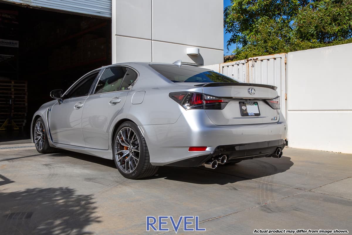Escape Catback Revel Medallion Touring-S - Silenciador doble / Punta cuádruple / Sección trasera 16-17 Lexus GS F