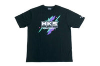HKS T-SHIRT SUPER RACING BLACK 2L (51007-AK645)