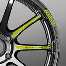 Gram Lights 57NR Limited Edition 18X9.5 +45 5-120 Rays Black Metal Coat Wheel (RBC)