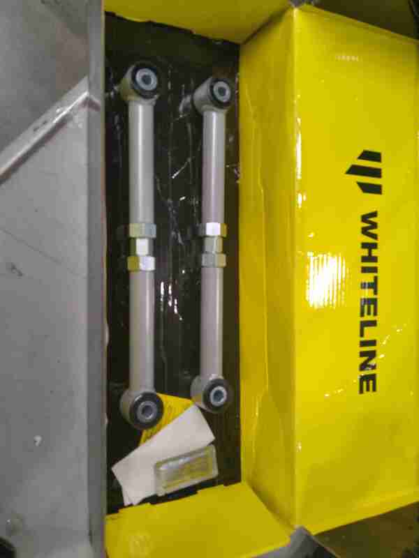 Whiteline Rear Toe Correction Complete Control Arm Assembly - 9-2X 06, Forester 97-08, Impreza WRX & STI 93-07 — Incomplete: Missing pieces