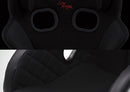 BRIDE BLACK XERO RS PLUS FIA COMPLIANT FRP BUCKET SEAT | H01AAF