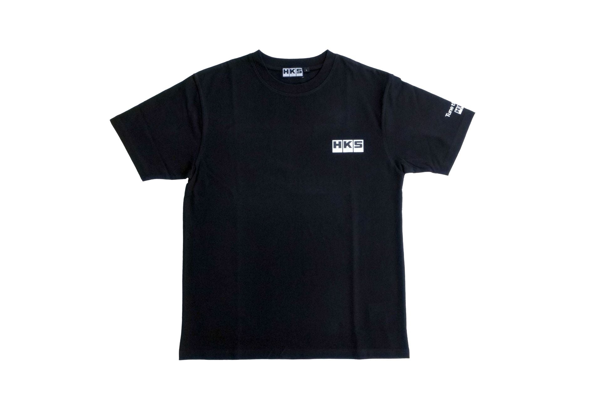 HKS T-SHIRT POWERSPORTS BLACK 4L (51007-AK637)