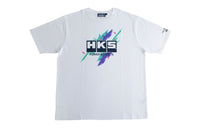 HKS T-SHIRT SUPER RACING WHITE M (51007-AK648)