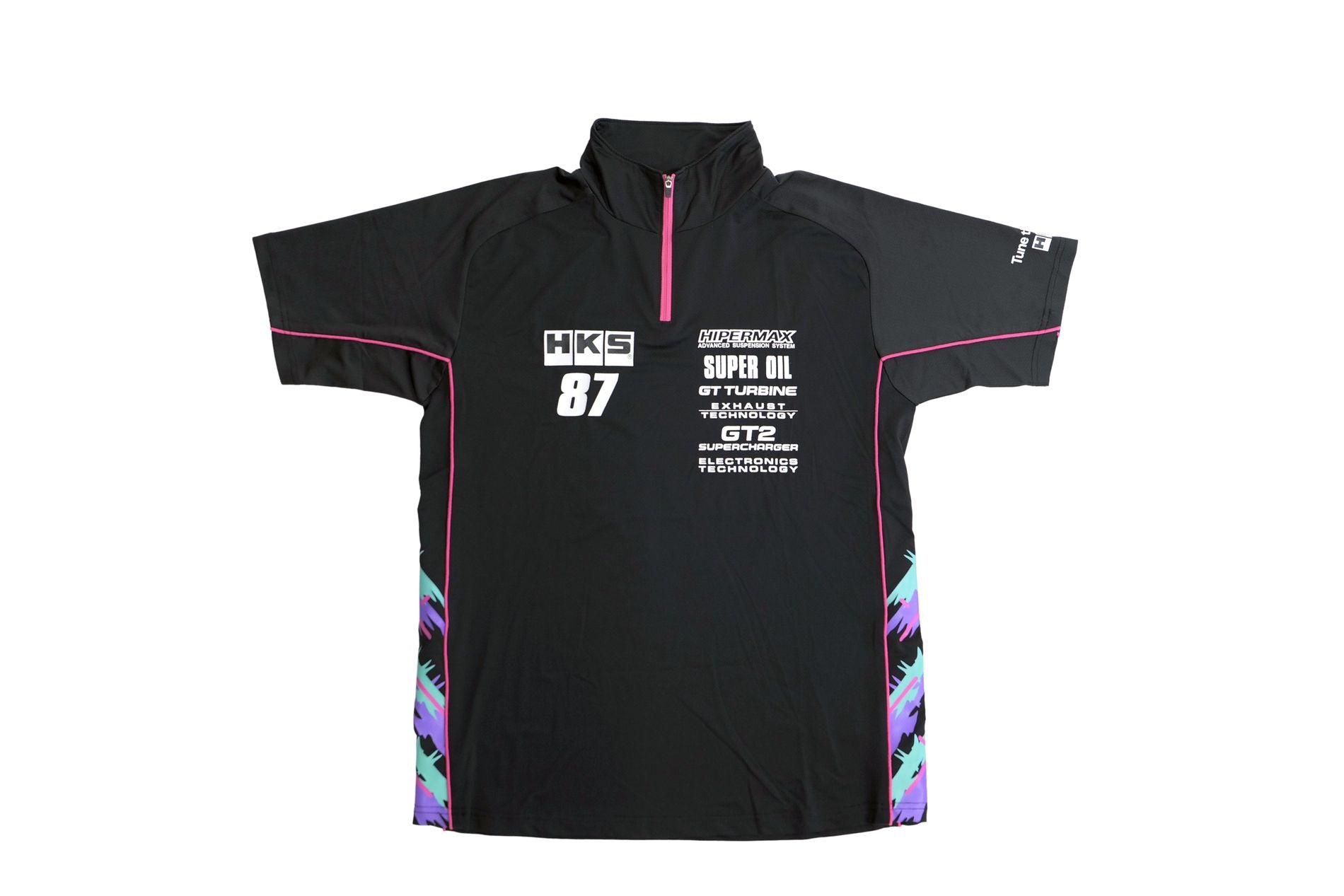 HKS TEAM HALF ZIP POLO SHIRT 2025 2L (51007-AK699)