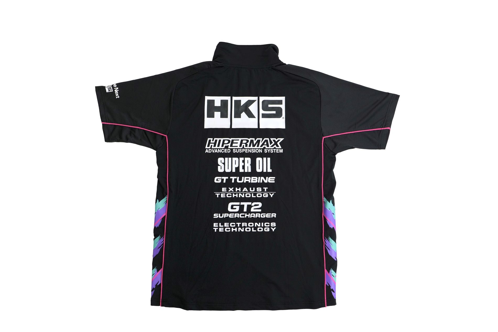 HKS TEAM HALF ZIP POLO SHIRT 2025 L (51007-AK698)