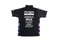 HKS TEAM HALF ZIP POLO SHIRT 2025 L (51007-AK698)