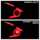 Spyder 16-19 Honda Civic Sedan Barra de luces LED luces traseras negras