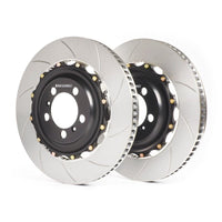 GiroDisc 2017+ Honda Civic Type R FK8 FL5 Slotted Front Rotors