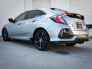 aFe Takeda Sistema de escape Cat-Back de 3 pulgadas 304 SS con puntas negras 17-20 Honda Civic Sport L4-1.5L (t)