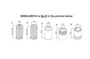 HKS Dust Boot Set (Invert) Black 95mm 45mm ( 82004-AK014)