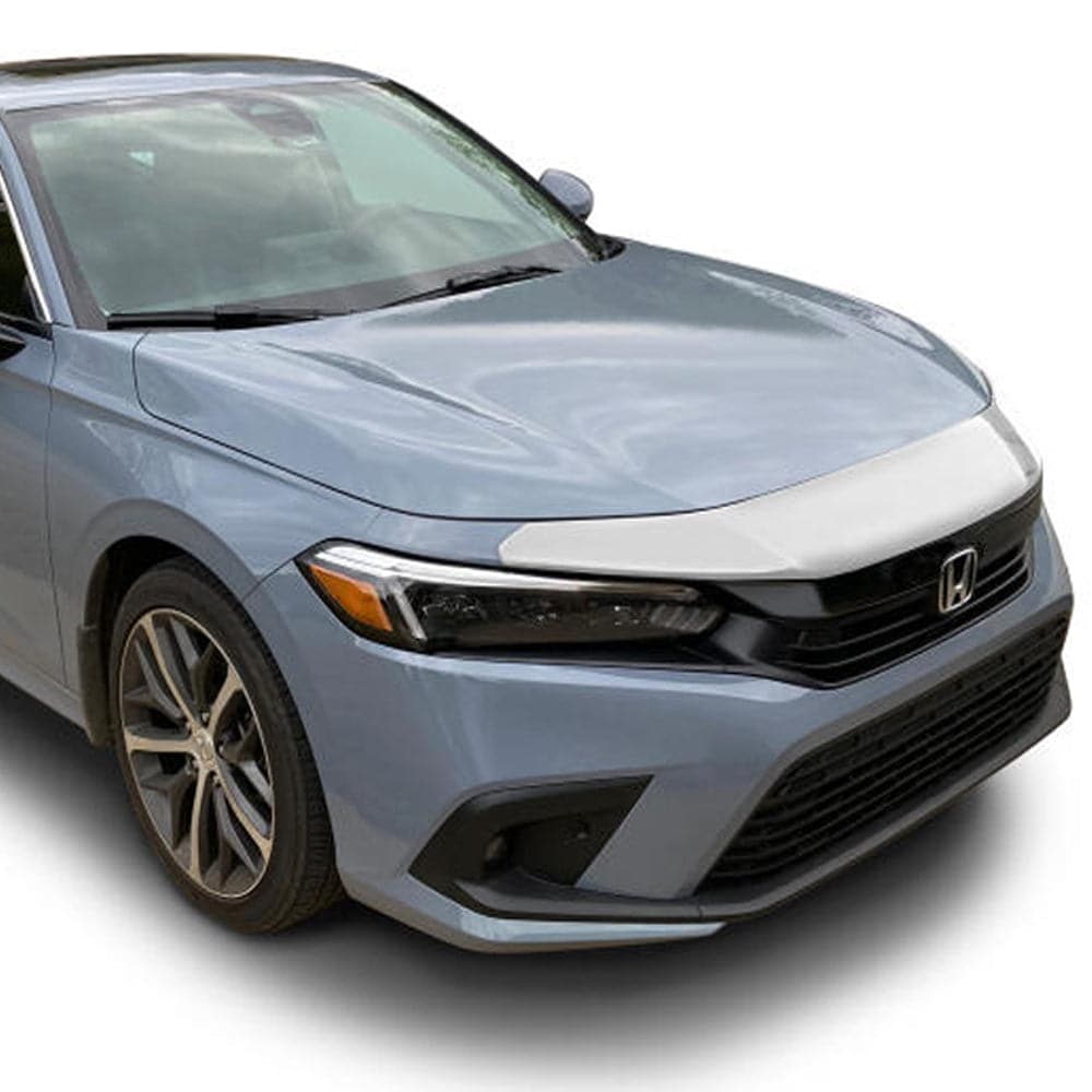 AVS 2022 Honda Civic Aeroskin Protector de capó de perfil bajo - Cromado (avs622205)