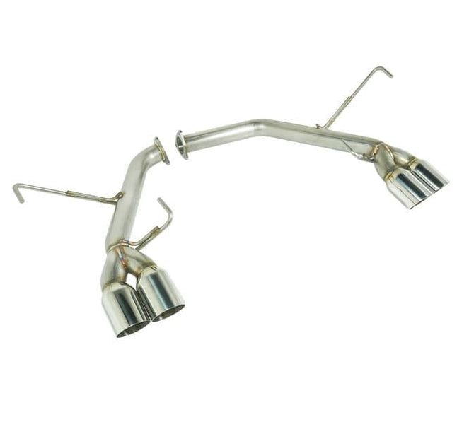 Observación 15-21 Subaru SPT WRX/STI Escape trasero del eje con punta de pared simple de acero inoxidable (remRO-TSSP-S)