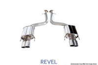 Revel Medallion Touring-S Axle-Back Exhaust - Dual Muffler / Quad Tip / Rear Section 15-16 Lexus RC F