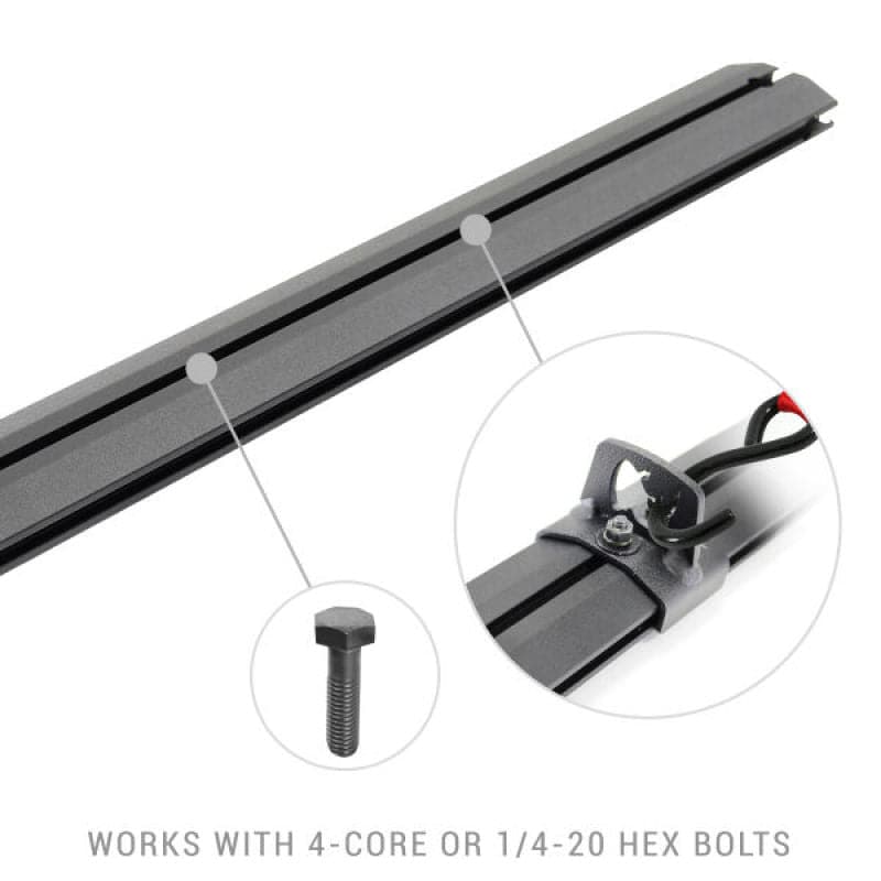 Go Rhino Universal XRS 37 3/4 Cross Rail Vertical Bars in Tex. Black