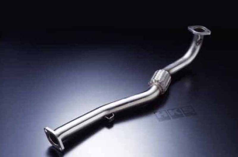 HKS 2003-2006 Mitsubishi Evo VIII/IX, 65mm Polished Stainless Steel Downpipe (hks3306-SM002)