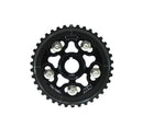 AEM 96-00 Honda Civic / 96-97 Honda Del Sol D16 Engranaje de leva Tru-Time negro (23-804BK)