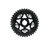 AEM 96-00 Honda Civic / 96-97 Honda Del Sol D16 Engranaje de leva Tru-Time negro (23-804BK)